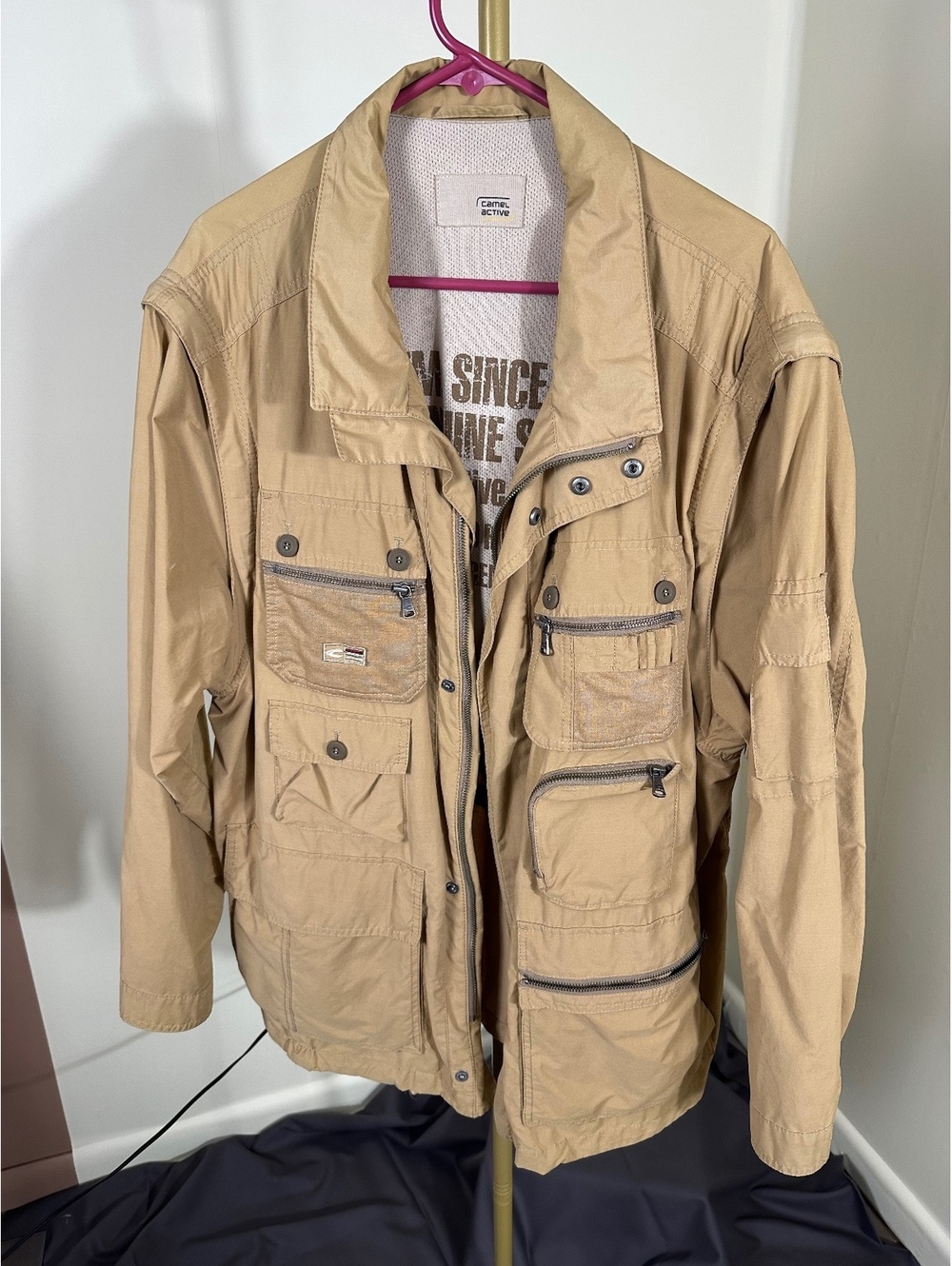 Vintage Camel Active Men’s Jacket Camel US XL EU 54 New Without Tags